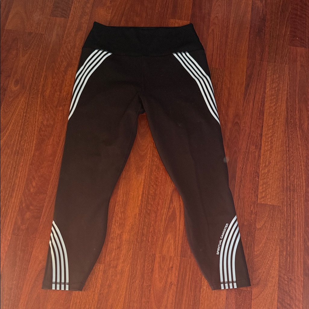 Excellent Spiritual Gangster Leggings - Light Blue Detail - Large